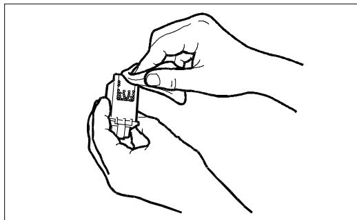 OLIVETTI OFX 525 - NETTOYAGE DES CONTACTS ELECTRIQUES DE LA TETE D'IMPRESSION - 4