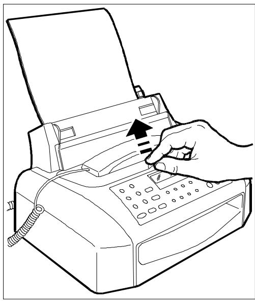 OLIVETTI OFX 525 - INTRODUCTION DE LA TETE D'IMPRESSION - 1