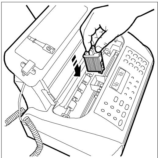OLIVETTI OFX 525 - INTRODUCTION DE LA TETE D'IMPRESSION - 6