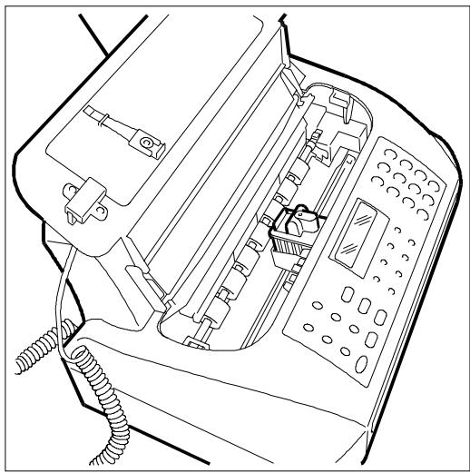 OLIVETTI OFX 525 - NETTOYAGE DES CONTACTS ELECTRIQUES DE LA TETE D'IMPRESSION - 1