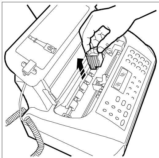 OLIVETTI OFX 525 - NETTOYAGE DES CONTACTS ELECTRIQUES DE LA TETE D'IMPRESSION - 3