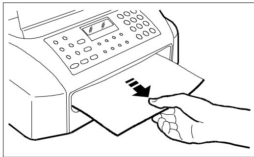 OLIVETTI OFX 525 - RETRAIT D'UNE FEUILLE DE PAPIER OU D'UN ORIGINAL COINCES - 3