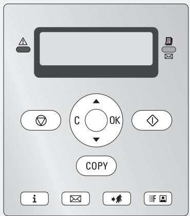 OLIVETTI OFX 9300-OFX 9400 - Symboles sur l'écran - 2