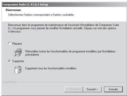 OLIVETTI OFX 9300-OFX 9400 - Déinstallation du logiciel - 1