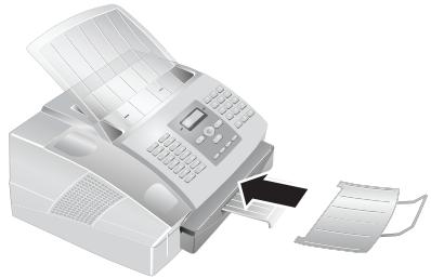 OLIVETTI OFX 9300-OFX 9400 - Monter le plateau de sortie des documents - 1