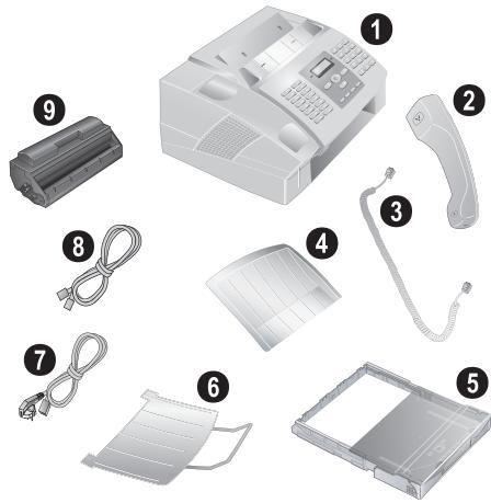 OLIVETTI OFX 9300-OFX 9400 - Contenu de l'emballage - 1