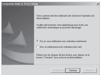 OLIVETTI OFX 9300-OFX 9400 - Déinstallation du logiciel - 2