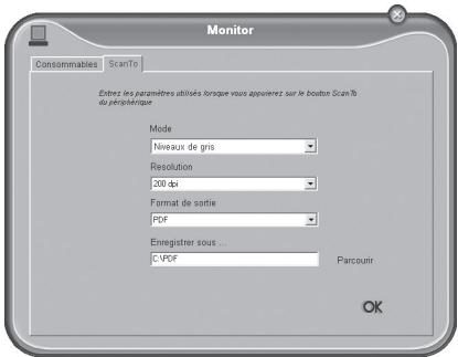 OLIVETTI OFX 9300-OFX 9400 - Paramètres pour scan-to-pdf - 1
