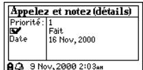 OLIVETTI XSMALL - Utilisation du mode choses à faire - 1