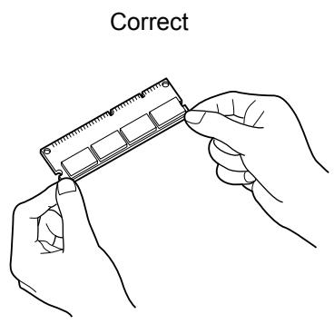 OLIVETTI D-COPIA 284 - Précautions pour la manipulation du module de mémoire - 1