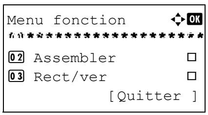 OLIVETTI D-COPIA 284 - Réglage de la densité - 1