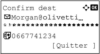 OLIVETTI D-COPIA 284 - Pour l'envoi vers dossier (FTP) - 1