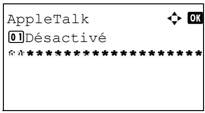 OLIVETTI D-COPIA 284 - ConfigurationAppleTalk - 5