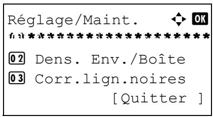 OLIVETTI D-COPIA 284MF - Ajust.dens.copie - 2