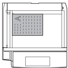 OLIVETTI D-COPIA 284MF - Orientation de l'original - 2