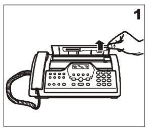 OLIVETTI FAX-LAB 360 SMS - Chargement du PAPIER - 1