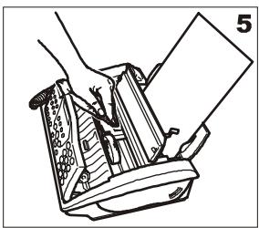 OLIVETTI FAX-LAB 360 SMS - Nettoyage des contacts electriques de la TETE d'impression - 5