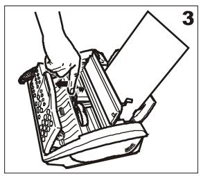 OLIVETTI FAX-LAB 360 SMS - Nettoyage des contacts electriques de la TETE d'impression - 3
