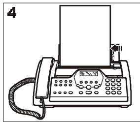 OLIVETTI FAX-LAB 360 SMS - Chargement du PAPIER - 4