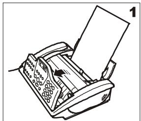 OLIVETTI FAX-LAB 360 SMS - Insertion de la TETE d'impression - 1