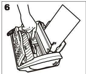 OLIVETTI FAX-LAB 360 SMS - Insertion de la TETE d'impression - 6