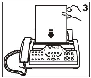 OLIVETTI FAX-LAB 360 SMS - Chargement du PAPIER - 3