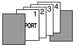 OLIVETTI D-COLOR MF280 - Encart transparent - 7