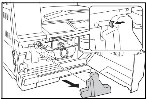 OLIVETTI D-COPIA 2200 - Remplacement de la cartouche de toner et du réservoir de toner au rebut - 3