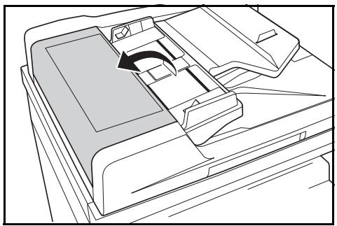 OLIVETTI D-COPIA 2200 - J50: emplacement de sortie du papier - 5