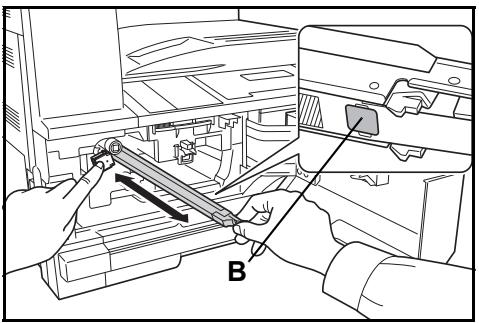 OLIVETTI D-COPIA 2200 - Remplacement de la cartouche de toner et du réservoir de toner au rebut - 10