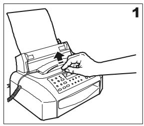 OLIVETTI FAX LAB 210P - INSERTION DE LA TETE D'IMPRESSION - 1