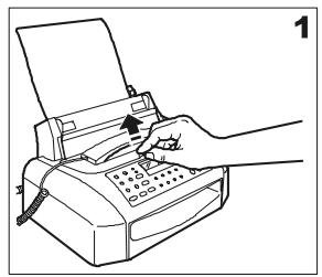 OLIVETTI FAX LAB 210P - NETTOYAGE DU LECTEUR OPTIQUE - 1