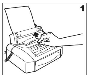 OLIVETTI FAX LAB 260 - Nettoyage de la BANDE essuie-tete - 1