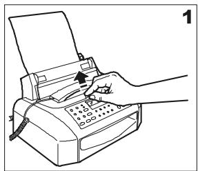 OLIVETTI FAX LAB 260 - Nettoyage des contacts electriques de la TETE d'impression - 1