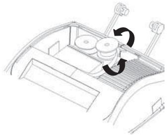 OLIVETTI LOGOS 902 - Remplacement du ruban - 1