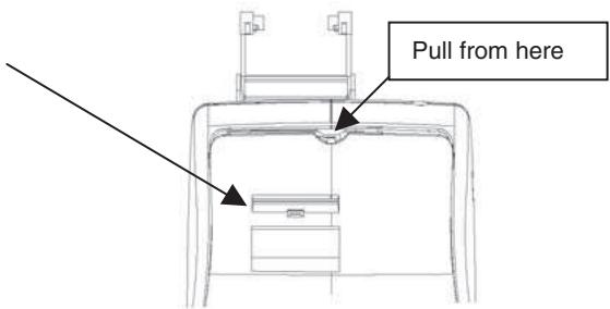 OLIVETTI LOGOS 902 - Transport safety device removal - 1