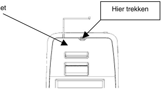 OLIVETTI LOGOS 664B - Verwijdering transportblokkering - 1