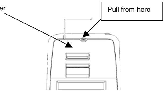OLIVETTI LOGOS 664B - Transport safety device removal - 1