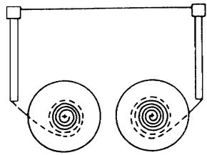 OLIVETTI LOGOS 664B - Substituição da fita - 2