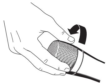 SENNHEISER E 905 - Einsprachekorb abdrehen - 1