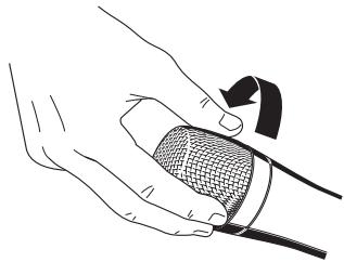 SENNHEISER E903 - Svitare la testa del microfono - 1