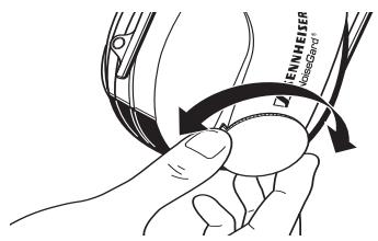 SENNHEISER HMEC 372 - Positionner le micro devant le coin de votre bouche - 5