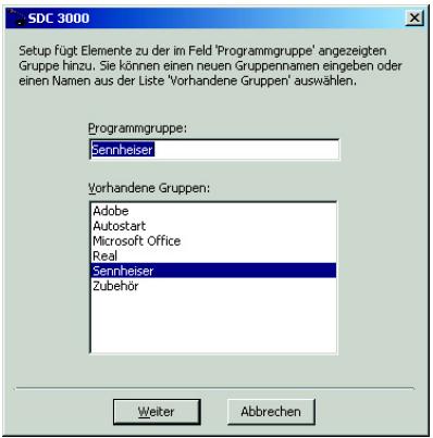 SENNHEISER SDC 3000 - Installer les logiciels - 3