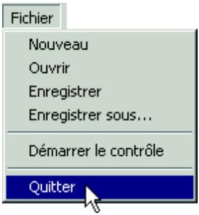 SENNHEISER SDC 3000 - Fermer le programme de configuration - 1
