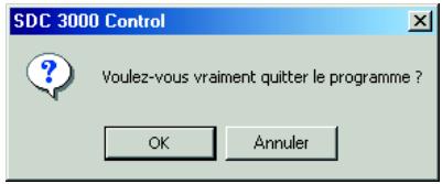 SENNHEISER SDC CU - Fermer le programme de gestion de conférence - 1