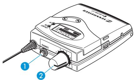 SENNHEISER 300 IEM G2 - Remarque : - 1