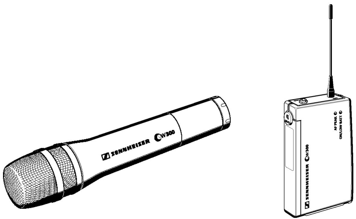 SENNHEISER EVOLUTION WIRELESS EW 300 - ew 300 - 1