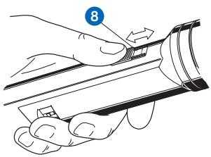SENNHEISER SKM 1030 - Einschalten / Empfindlichkeit auswahlen - 4