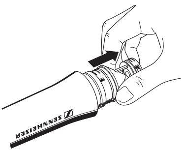 SENNHEISER SKM 545 G2 - Changer la tête de microphone - 2