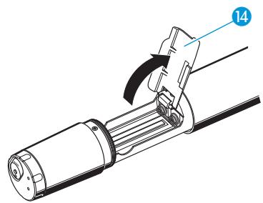 SENNHEISER SKM 545 G2 - Mettre en place et changer les piles - 3